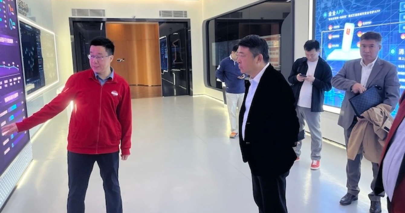 攜手中消在線，共繪智慧消防新藍(lán)圖